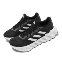 【adidas 愛迪達】慢跑鞋 Switch Run W 女鞋 黑 白 微增高 緩衝 運動鞋 愛迪達(IF5733)