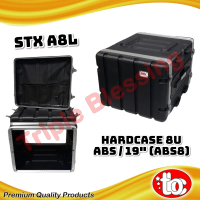 Hardcase 8U Body Panjang 19\ ABS Premium Quality untuk Mic Wireless DLMS Equalizer Crossover - STX A