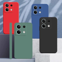 For Xiaomi Redmi Note 13 Pro 5G Case Redmi Note 13 Cover Soft Liquid Silicone Protective Phone Cases Redmi Note 13 Pro Plus