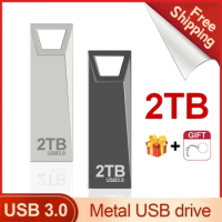 High Speed Cle USB Flash Drive USB Pendrive 2TB Metal Pen Drive USB 3.0 Memoria USB Flash Portable SSD U Stick 1TB Free Shipping