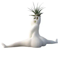 Funny Big Booty Ghost Planter Big Booty Air Plant Display Succulent Planter Decoration Plant Pots Funny Prank Gift