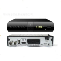 DVB-T2 decoder H.265 dedicated SCART digital TV set-top box receiver