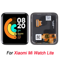 Original LCD Screen For Xiaomi Mi Watch Lite 1.4'' Display with Digitizer Full Assembly Replacement Part