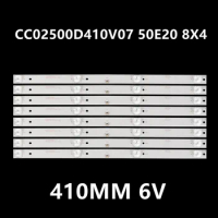 LED Backlight strip 4LAMP 8PCS For CC02500D410V07 YSL-L E479275 HY-H55G19 6v SW-LED50U303BS2, LEFF 50U510S