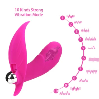 Vibrating Panties Vaginal Massage G Spot Clitoris Stimulator Wearable Vibrator Dildo 10 Stimulation