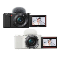 【SONY 公司貨保固18+6】可換鏡頭式數位相機 ALPHA ZV-E10L 16-50mm變焦鏡頭組(側翻式螢幕/一鍵切換景深)