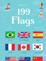 USBORNE หนังสือภาพ 199 FLAGS สำหรับเด็กอายุ 2ขวบ+