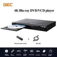 GIEC BDP-G2805 Blu-ray player 1080P HD DVD Player cd player portable Multimedia Digital DVD TV Support CD SVCD VCD MP3