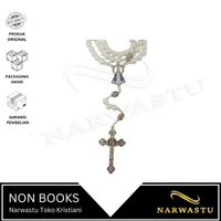 Rosario Import Mutiara Putih Harces Madonna -VLT235