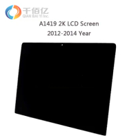 95% New A1419 2K Lcd Screen for imac lcd screen Imac 27'' LCD 2012 Year 661-7169 2012 2013 2014 Year Replacement