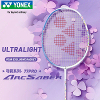 Yonex Raket Badminton Astrox 77 Pro - Bingkai Segi Empat dengan Rangkaian Tahan Lasak & Penyerapan K