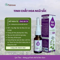 Tinh Chất Hoa Ngũ Sắc Giọt Thảo,Xịt Xoang Mũi Lê Minh Anh Giúp Làm Giảm Các Triệu Chứng Viêm Xoang