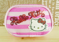 【震撼精品百貨】Hello Kitty 凱蒂貓-凱蒂貓零錢包-粉條紋