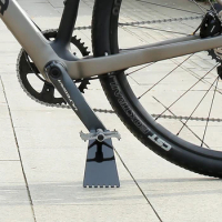 Bicycle Stand Portable Floor Stand Display Repair Rack Lightweight Cycling Accessories for Brompton Adjusting Cleaning Repairing