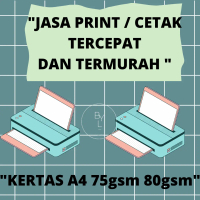 JASA PRINT / CETAK DOKUMEN MAKALAH TERMURAH KERTAS A4 75GSM 80GSM