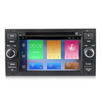 7" Android10 1G RAM 16G ROM Quad Core Car DVD Player for Ford Focus 2 Mondeo S MAX C MAX Galaxy Fiesta Fusion Connect SWC