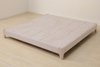 【尚品傢俱】HY-A152-05 挪威洗白5尺實木床底 / 6尺實木床底