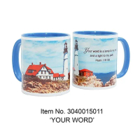 Mug Keramik Rohani - Your word is a lamp to my feet ...