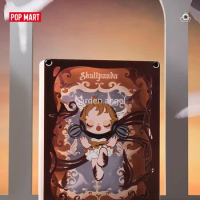 POP MART SKULLPANDA Manga Collection Sculpture Light Monochrome Color Light Peripheral Gift Collection Kawaii Doll Mystery Box