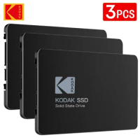 3PCS Kodak SATA SSD X120PRO 128G 256G 512G 1T High Speed 550MB/s Hard Drive Internal Solid State Drive 2.5‘’ for Laptop Desktop