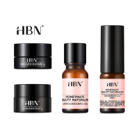 【HBN】早C晚A全效抗老體驗組(特證版發光水10ml+雙A乳2.0 10ml+雙A晚霜2.0 5g+眼霜 3g)