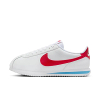 【NIKE 耐吉】Wmns Cortez 女鞋 休閒鞋 阿甘鞋 白 紅 藍 復古(DN1791-108)