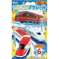 全套6款【日本正版】日本列車精選10 盒玩 模型 PLARAIL小火車 新幹線列車精選 組合新幹線 - 607475