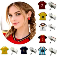 Golista Football Stud Earrings Anting Jersey Bola Sporty Sport Soccer Baju Bola Clay Mini ER Golista