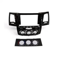Frame fortuner/hilux manual ac 2005-2015 9 inch frame head unit 9" fortuner/hilux manual ac 2005-201