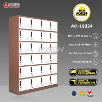 (KHUSUS CARGO) LOCKER LOKER BESI 24 PINTU ACERO AC-LS424