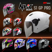 หมวกกันน็อคครึ่งใบ จากแบรนด์ NHK Open Face รุ่น S1 GP PRO มอเตอร์ไซค์ Motorcycle