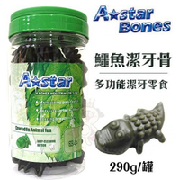 『寵喵樂旗艦店』A-Star Bones鱷魚潔牙骨 290g/罐 有趣小動物造型 天然原料 犬用潔牙骨 罐裝