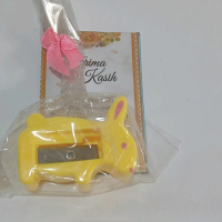 souvenir serutan karakter kelinci Plastik Stationery