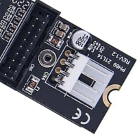 การ์ดขยาย Zhend M.2 PCIe เป็น USB3.0 ความเร็ว 10Gbps สำหรับ SSD NVMe รองรับการใช้งานแบบ Plug and Pla