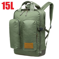【The North Face】500D Cordura Crevasse 超輕耐磨多功能後背包15L_3G8L 葉綠 N