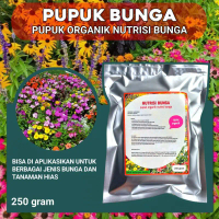 pupuk bunga 250gram segala jenis bunga