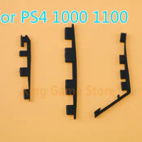 1set Silicone Feet Cover Pad for Sony PS4 1000 1100 Bottom Cushion Plastic Strip for Playstation 4 PS4 White Black