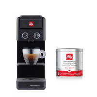 【illy】官方直營 Y3.3 膠囊咖啡機(黑色)