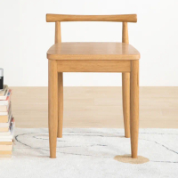 【橙家居家具】/預購/聖羅莎系列A款實木椅凳 SLS-A1133(售完採預購 椅凳 凳子 椅子 化妝椅 凳)