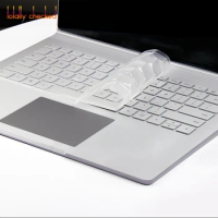 For Microsoft Surface Book 1 / Surface Book 2 Laptop Keyboard Cover Skin Protector Ultra Thin Tpu