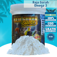 Raja Gurah Burung Omega3 Penggacor Nafas Lega Obat Lendir Serak Vitamin Suara Kristal Murai Kacer Cu