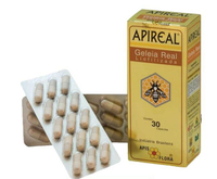 巴西 Apireal APIS FLORA 黃金級凍乾蜂王漿膠囊 30粒/盒【南風百貨】