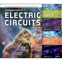 【現貨】合售電路學 Fundamentals of Electric Circuits  Alexander/ 林義楠, 7E  9781260570793,9789863414636,9789863414568 華通書坊/姆斯