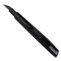 日本製NT Cutter碳黑金屬刀身Premium 2A型美工刀PMGA-EVO2(刀片自鎖;30°高碳鋼黑刃;亦適左手)