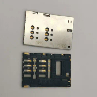 2Pcs Sim Card Reader Slot Tray Holder Connector Socket For ZTE Nubia Z5 Mini z5mini NX401 NX401X U956 U807 Contact Plug