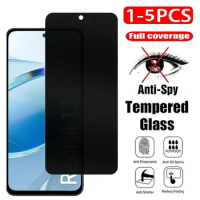 1-5Pcs Privacy Tempereed Glass Screen Protector for Anti-Spy Xiaomi Black Shark 5 Rs 4 4S 7s 7 Pro Mi 9 CC9 Redmi Y3 7 8