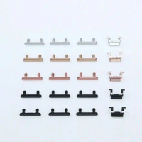 10Sets/lot for Apple iPhone 7 Plus Silver/Black/Noeo Black/Gold/Rose Gold/Red Color Volume Key Switch Power Lock Side Button Set