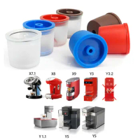 Reusable Coffee Capsule Filter Cup Coffee Capsule Cup Fills Illy Filter Cup Coffee Machine Accessories Kitchen Tools