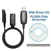 Baofeng PL2303 UV-9R Waterproof Drive-Free USB Programming Cable For BaoFeng UV-XR A-58 GT-3WP UV-5S PL2303 Chip Walkie Talkie