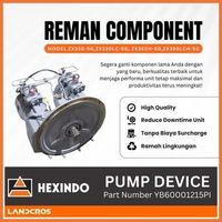 HITACHI PUMP DEVICE YB60001215PI REMAN COMPONENT parts ZX330-5G,ZX330LC-5G, ZX350H-5G,ZX350LCH-5G